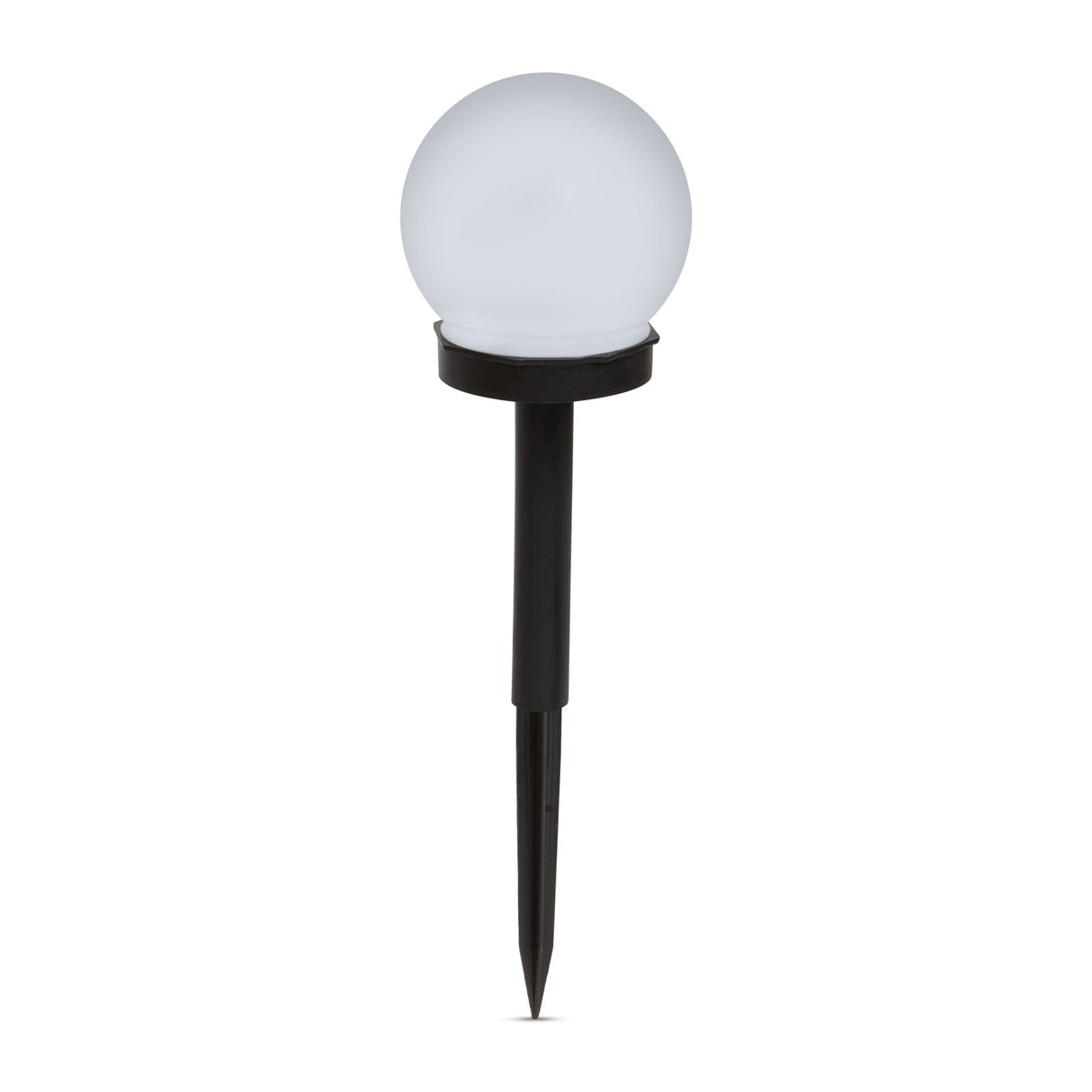Lampa solara LED - sferică, alb rece - Ø10 cm