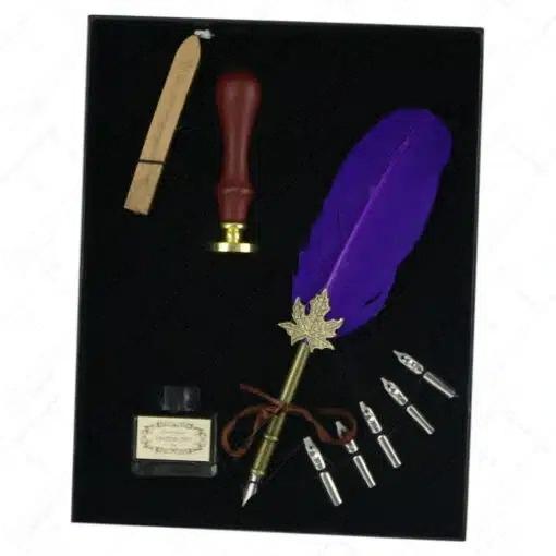 Set pana de scris VINTAGE – 9 piese