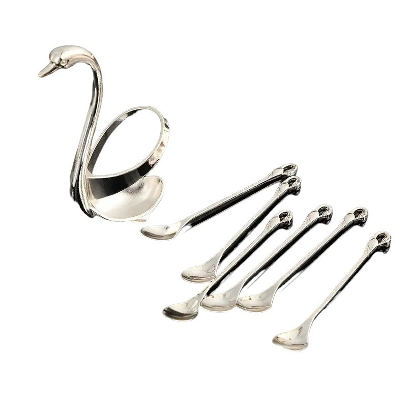 Suport Lebada pentru 6 lingurite de cafea, fructe sau desert