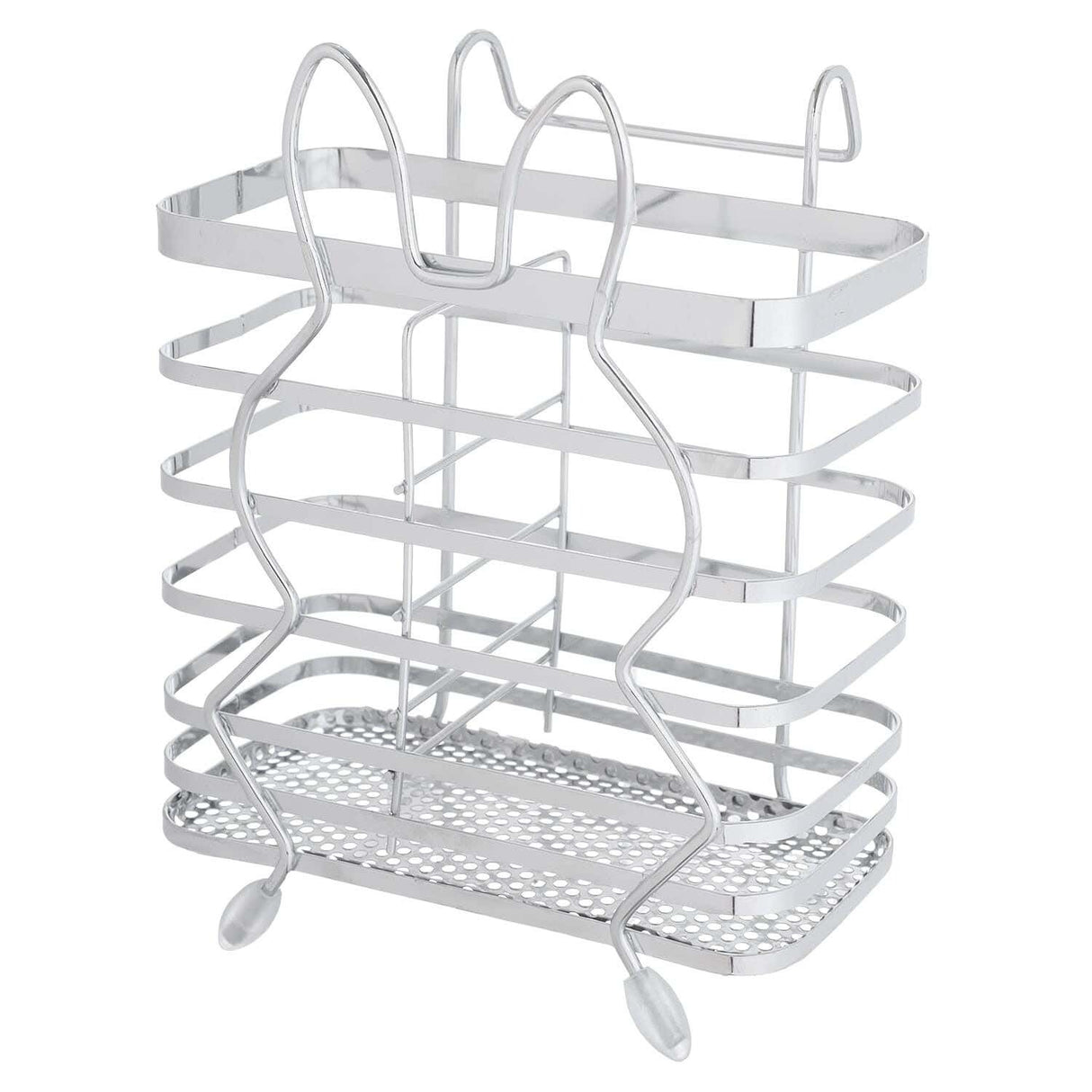 Suport tacamuri inox , model Iepuras , 18x15x8 cm