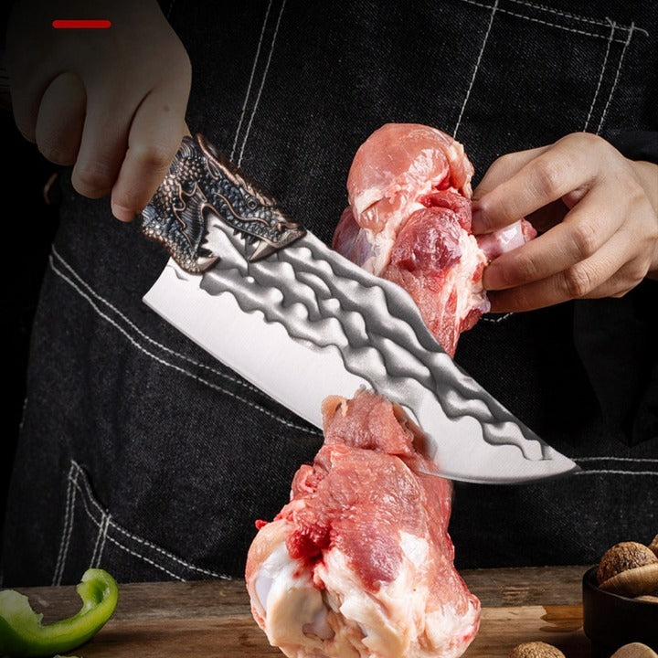 Cutit de Macelarie, Lama Otel, model Sarpe, 29 cm , 215 g