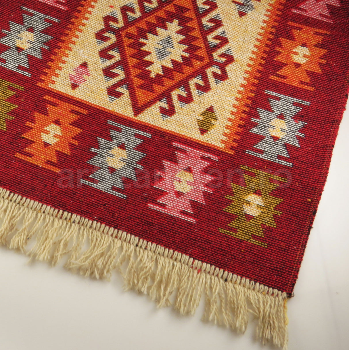 Covor traditional, calitate superioara, Bumbac, 60x90 cm