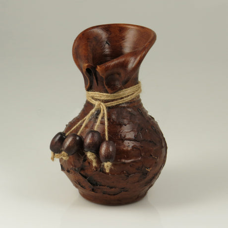 Vaza decorativa cu bilute, Ceramica, 17 cm