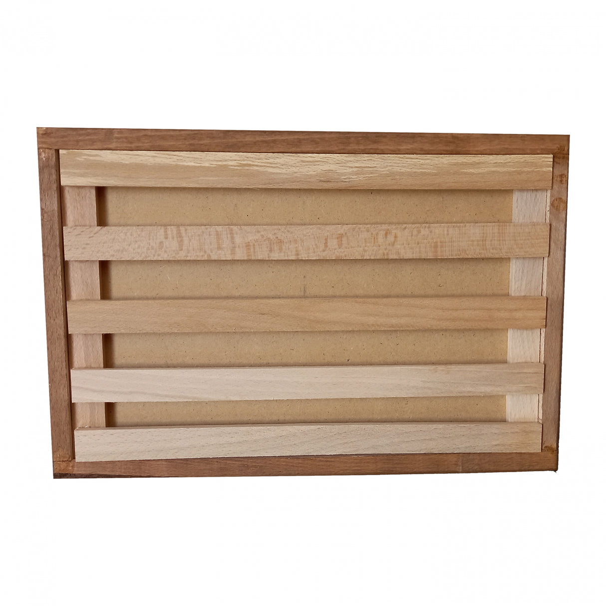 Tocator pentru taiat Paine cu gratar detasabil, Lemn, 34x22 cm