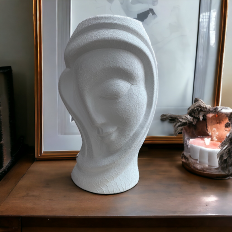 Vaza chip Femeie, Ceramica, 33 cm