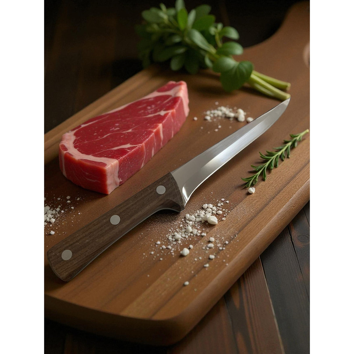 Cutit Macelarie, Maner Lemn,Lama Otel