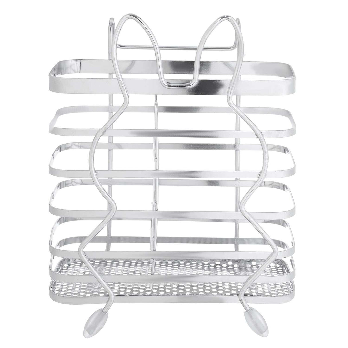 Suport tacamuri inox , model Iepuras , 18x15x8 cm