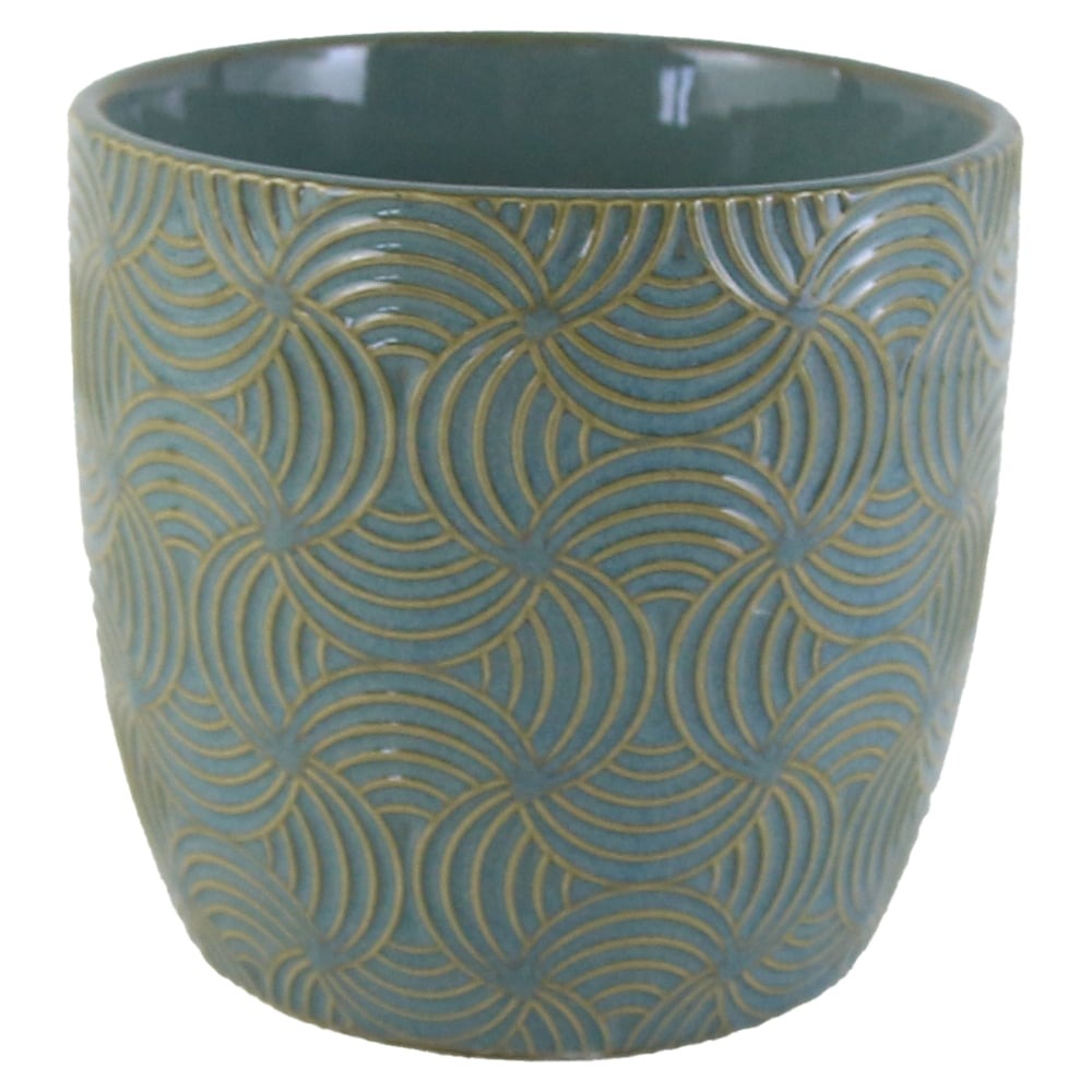 Ghiveci Ceramic smaltuit, 12 x 11 cm