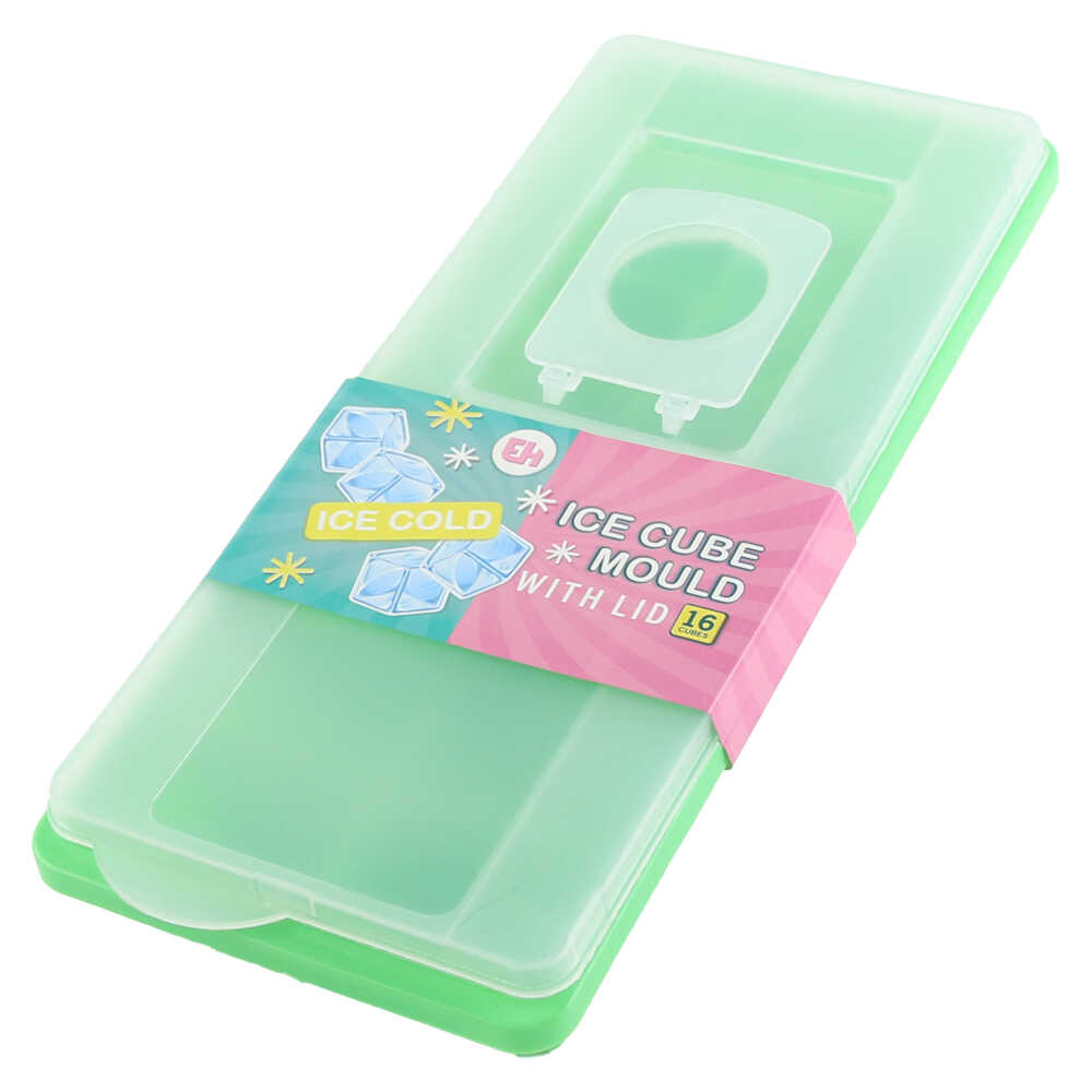 Forma pentru 16 cuburi de gheata,plastic,26x10x4 CM
