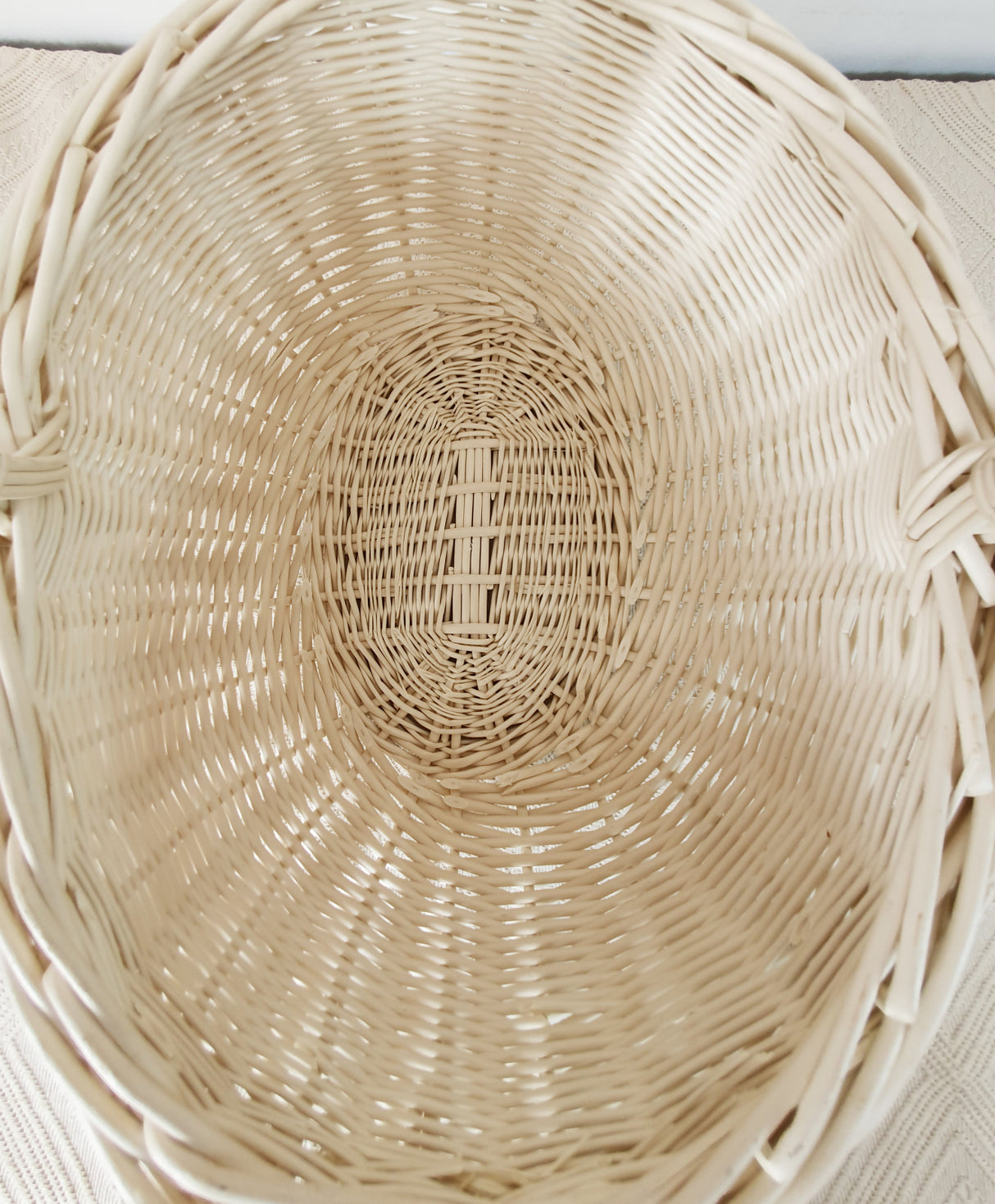 Cos din rachita pentru cumparaturi, 35x35cm