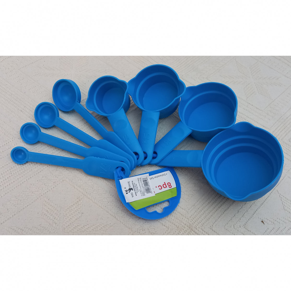 Set 8 Cupe de Masura Condimente, din Plastic