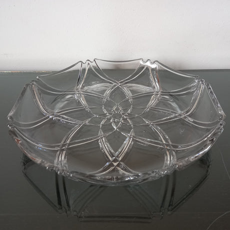 Platou din Sticla, Hexagonal, 18.5 cm