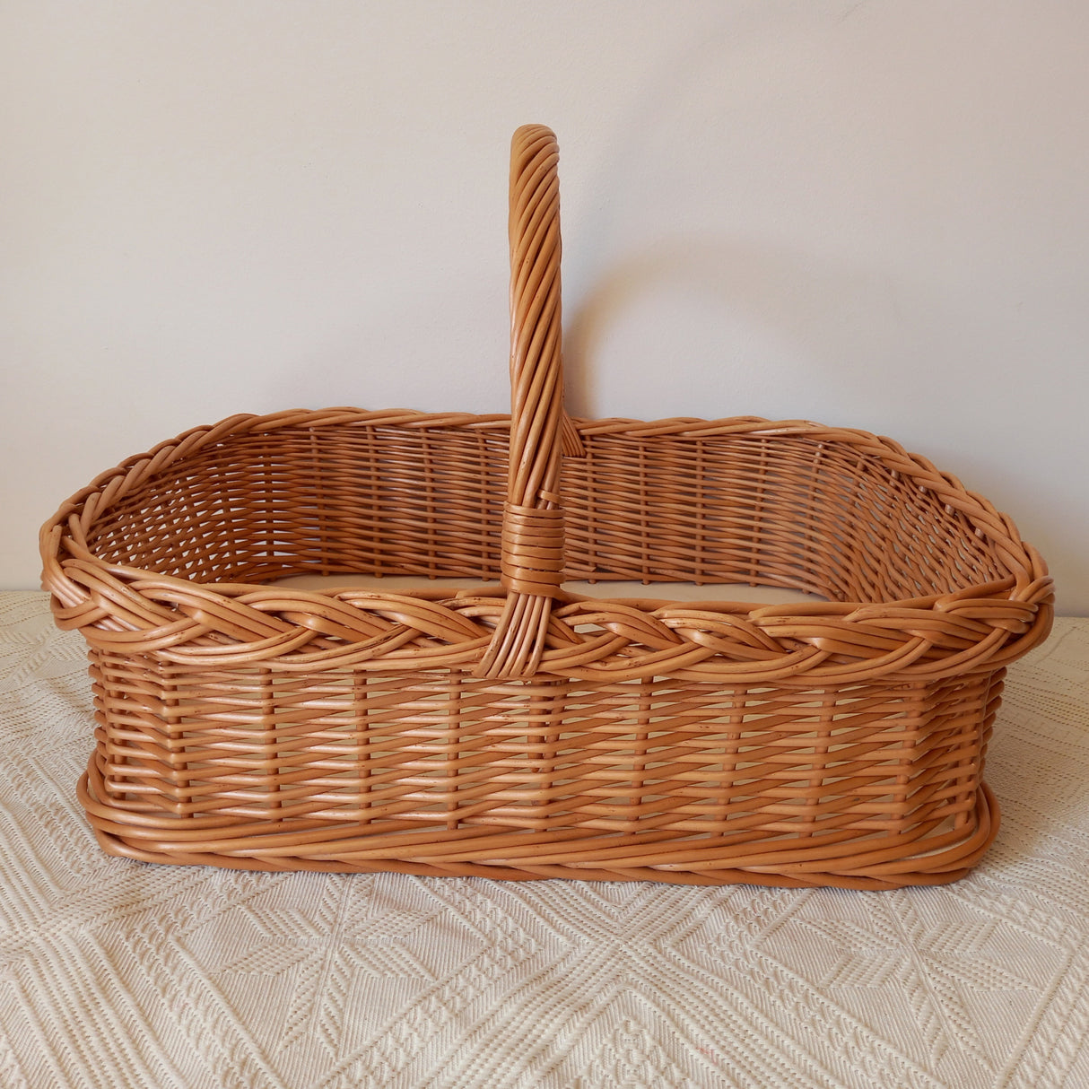 Cos Dreptunghiular din Rachita, 51x41x14 cm