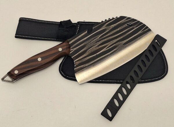 Satar Otel Carbon, Maner Plastic, Husa Neopren inclusa 30cm/550g