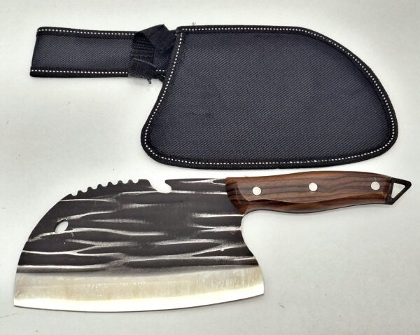 Satar Otel Carbon, Maner Plastic, Husa Neopren inclusa 30cm/550g