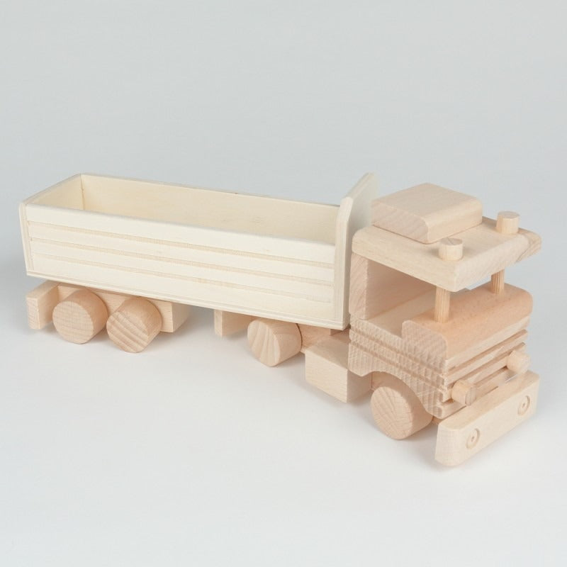 Jucarie din Lemn, Camion