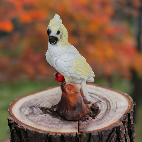 Papagal decor din ceramica , 40x15x13 cm