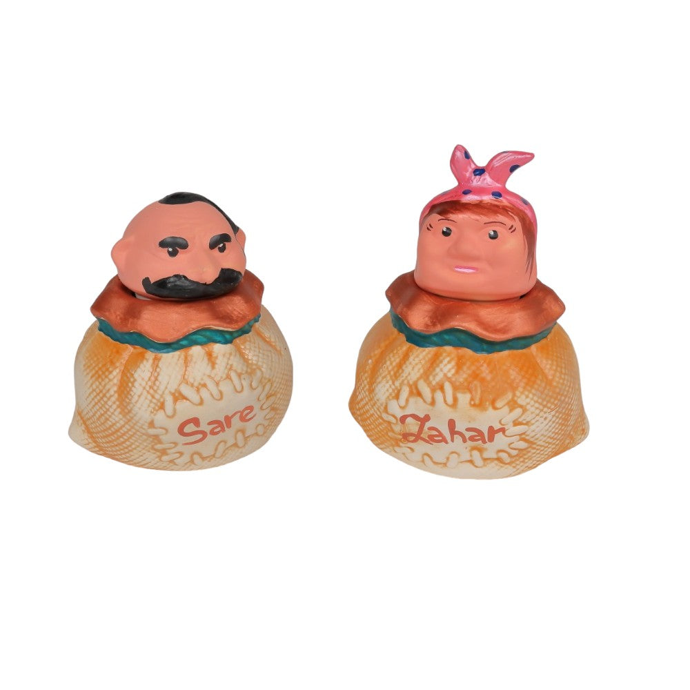 Set 2 recipiente Sare/Zahar, Ceramica, 950 ml