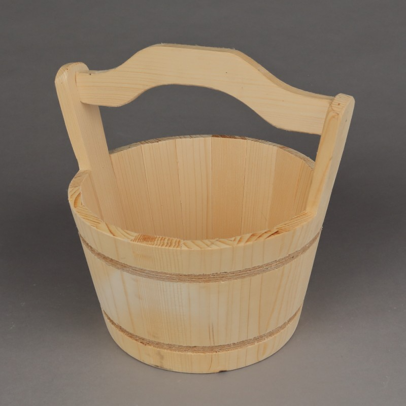 Galeata pentru Sauna cu Maner fix, 26x27 cm