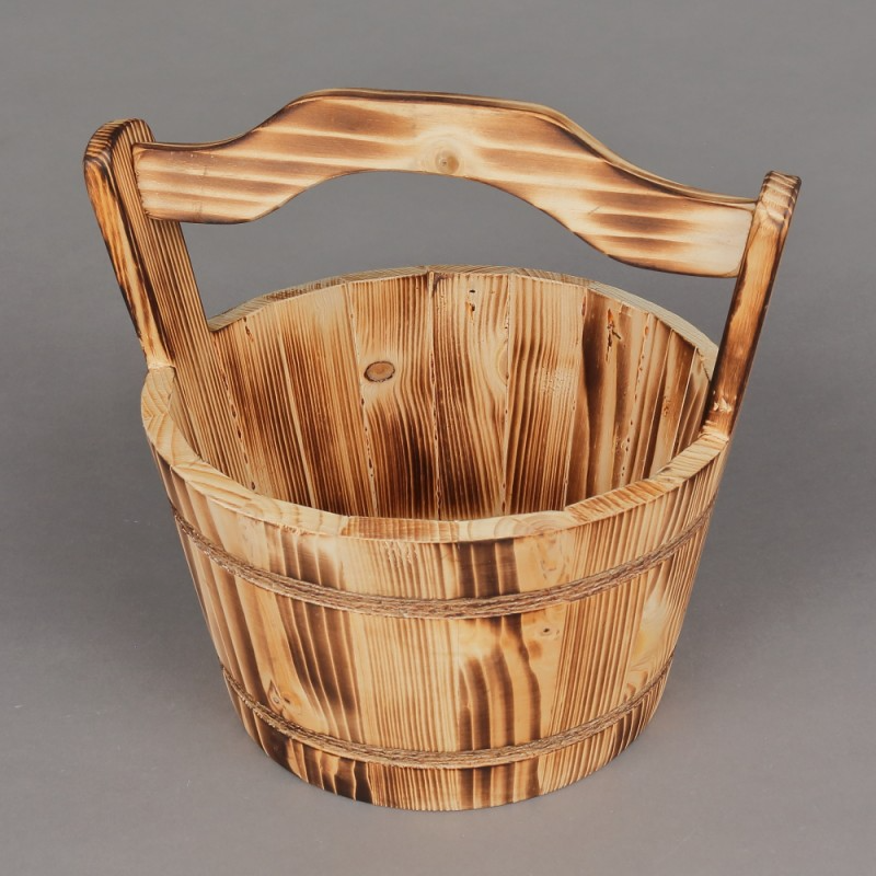 Galeata pentru Sauna cu Maner fix, 26x27 cm