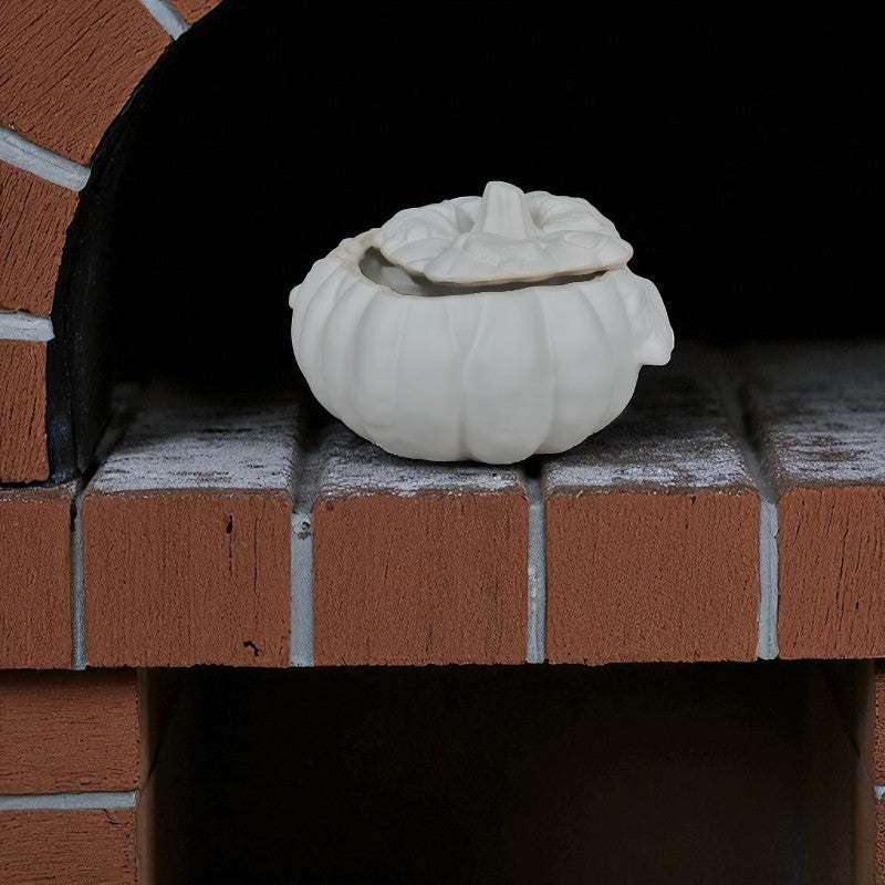 Oala ceramica tip Dovleac, glazurata , 4.7 litri