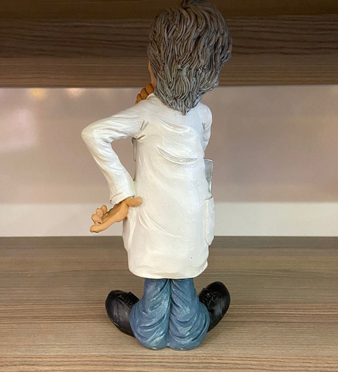 Figurina caricatura amuzanta meserie ,polirasina, 17 cm