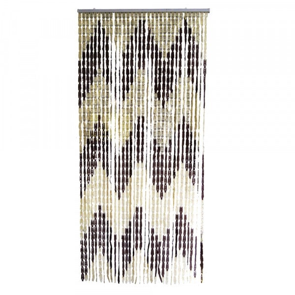 Perdea Muste, Plastic, PVC, cu Bara Perdea Usa Impotriva Insectelor - Inele din Plastic, 200x90 cm