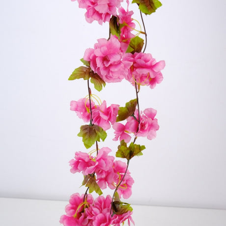 Ghirlanda din flori artificiale, 220 cm
