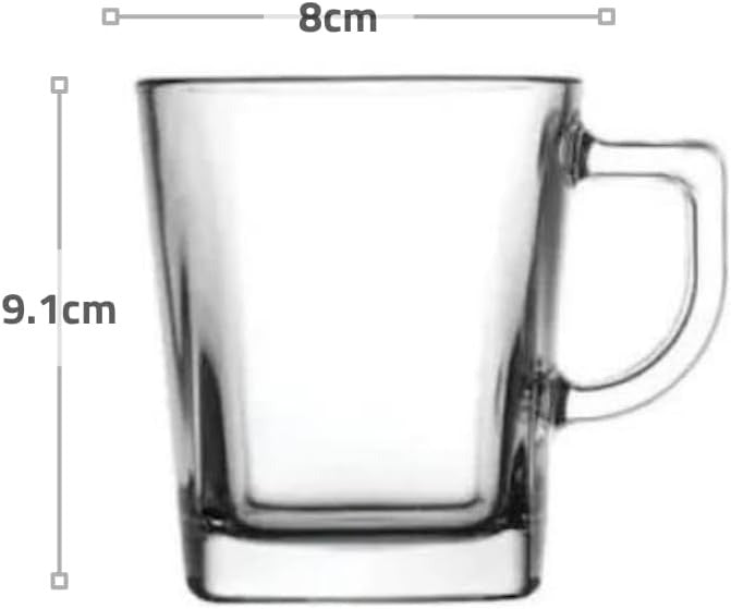 Set 6 cani Marshall, 220 ml, sticla