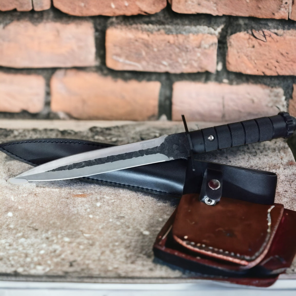 Cutit tip Baioneta cu Teaca inclusa,226g,20x33 cm