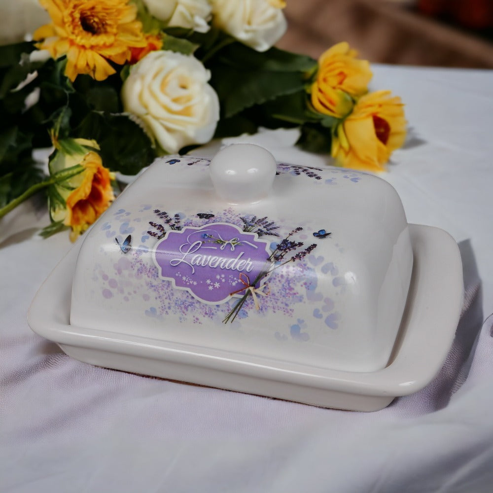 Untiera Ceramica,Model Floral, 18x13 cm