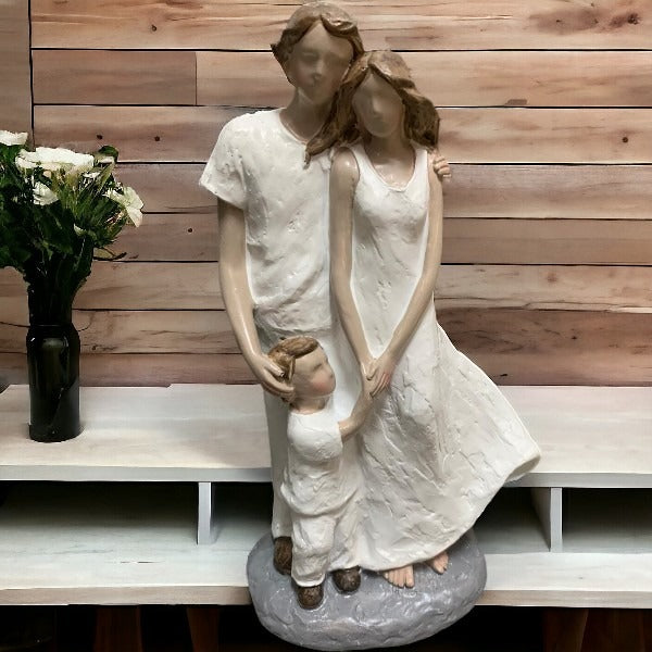 Figurina Familie,Rasina, 19x10 cm