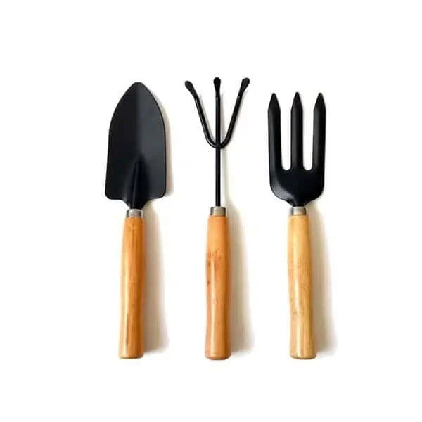 Set 3 Mini unelte pentru Gradinarit , Metal, 22x25 cm