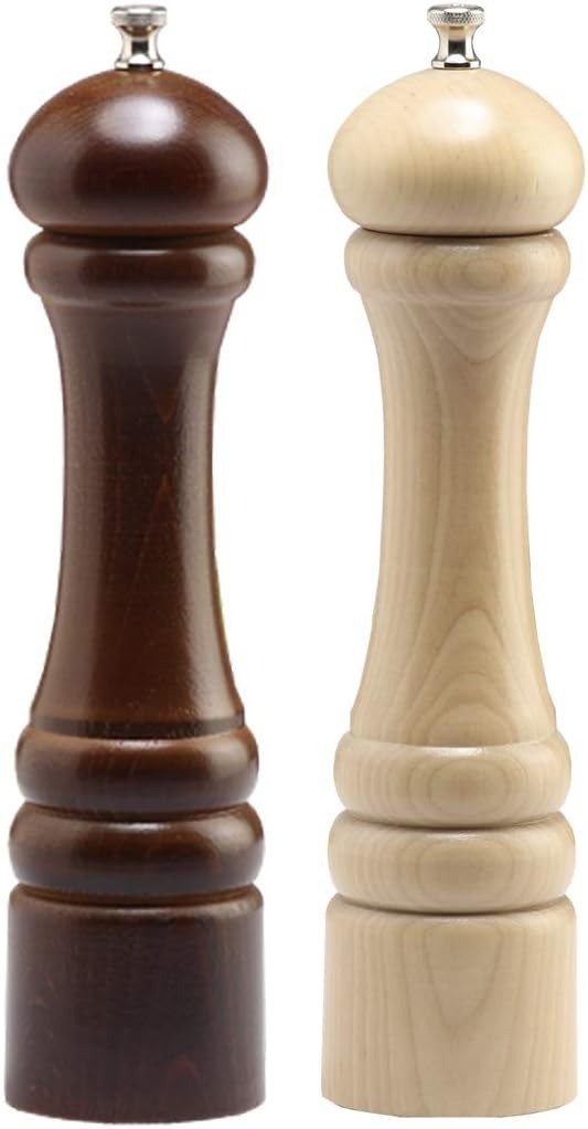 Set 2 Rasnite din Lemn pentru Sare si Piper, 30 cm