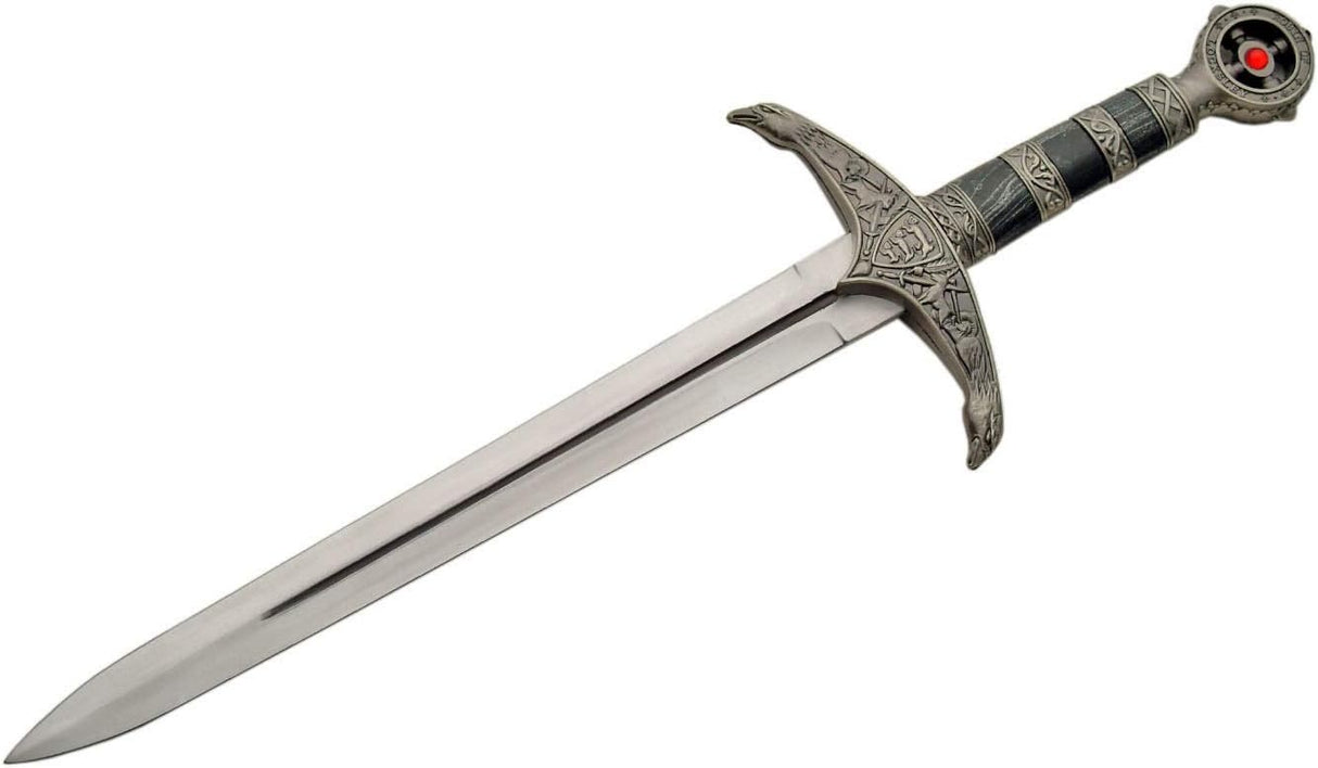 Pumnal Medieval cu Teaca, Cutie Cadou, 46 , 370 g