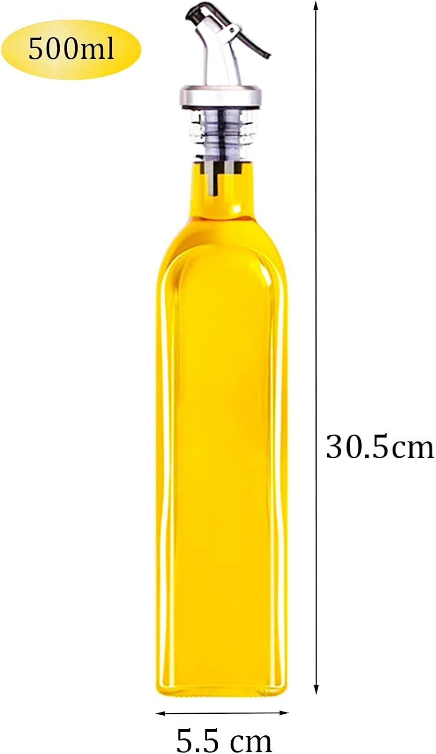 Set 2 Sticle Dispenser pentru Ulei / Otet,500 ml