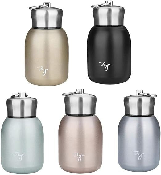 Mini Termos cu inel din otel inoxidabil, 200 ml