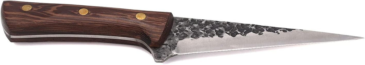 Cutit forjat pentru despicat ,lama groasa, maro, 26 / 14 cm