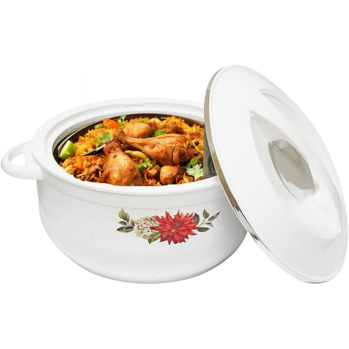 Caserola Termica din Inox si Plastic cu Pereti Dubli