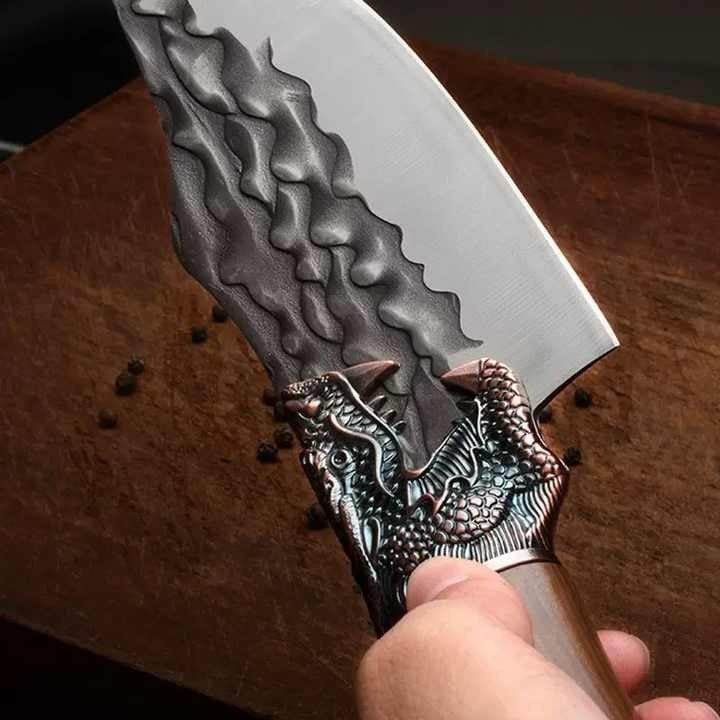 Cutit de Macelarie, Lama Otel, model Sarpe, 29 cm , 215 g