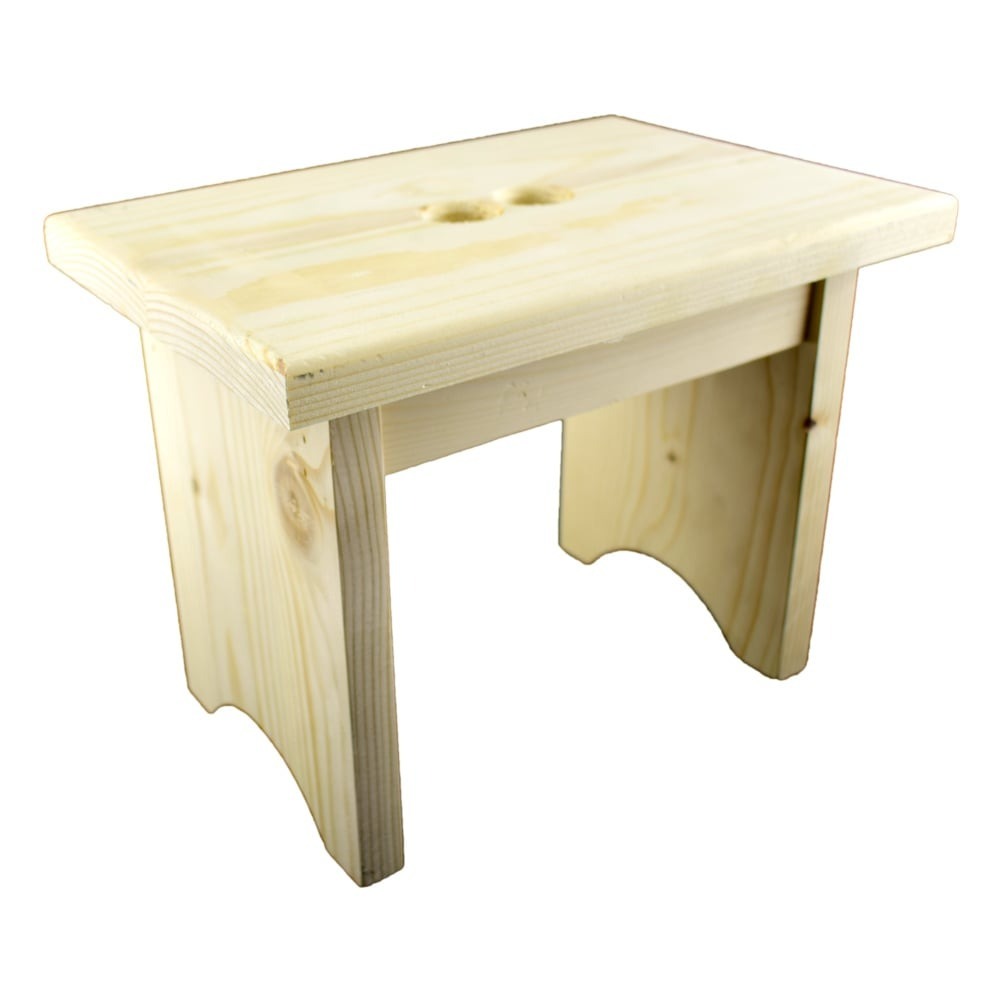 Scaun din lemn natur ,fara sertar, 28x19x21 cm