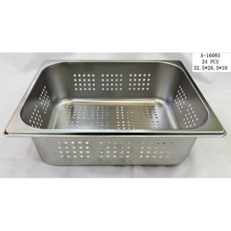 Strecuratoare tip Tava Perforata Otel Inoxidabil 32.5x26.5x10 cm