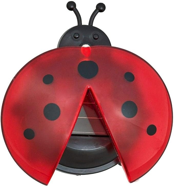 Lampa solara LED Buburuza,alb rece/galben/rosu,100 x 88 x 60 mm - 2 buc/pachet