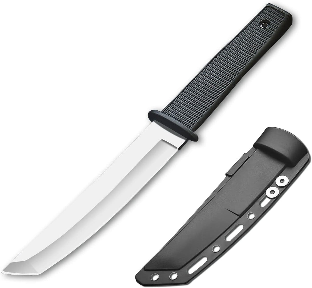 Cutit Vanatoare Japonez, Otel/Plastic cu Husa din Piele