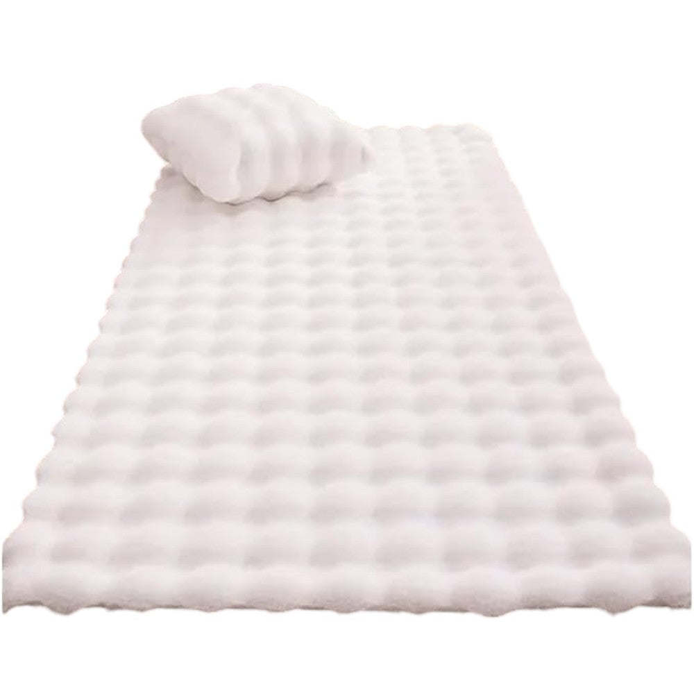 Covor moale si pufos din blana artificial, 120x60 cm