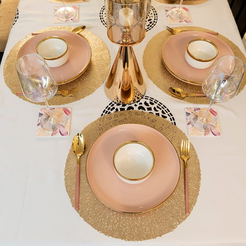 Set suport Farfurie, Protectie Masa, 6 bucati pe set