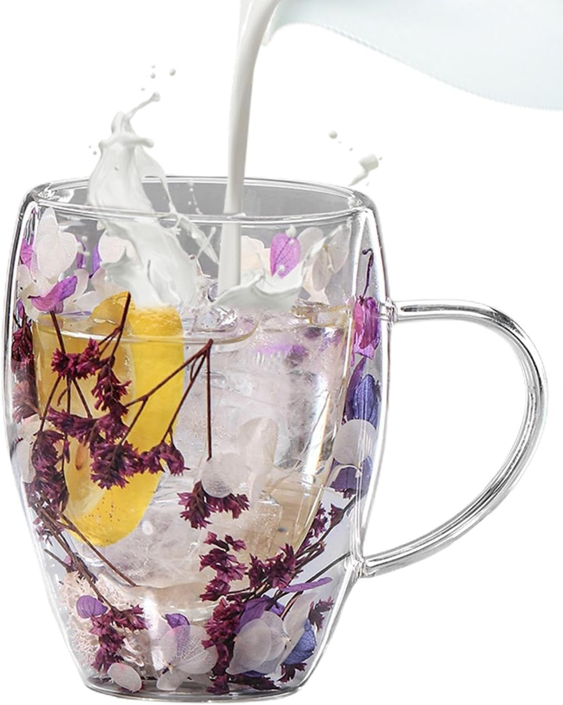 Cana pereti dubli cu Flori Uscate in Interior, Color , 350 ml