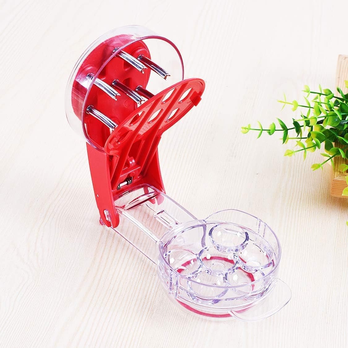 Aparat de scos samburi cirese/visine 6 in 1 , Manuala