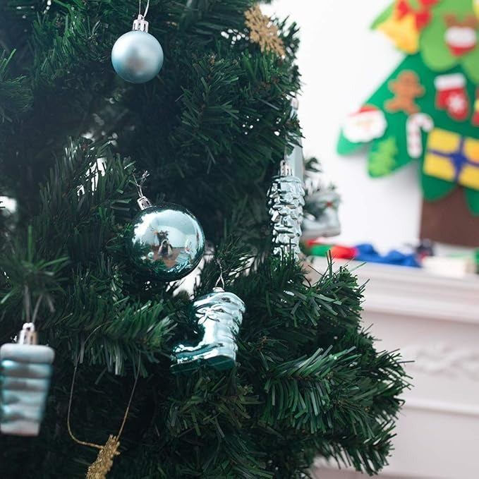 Set 21 de Ornamente Brad , Diverse Forme si Dimensiuni, Plastic