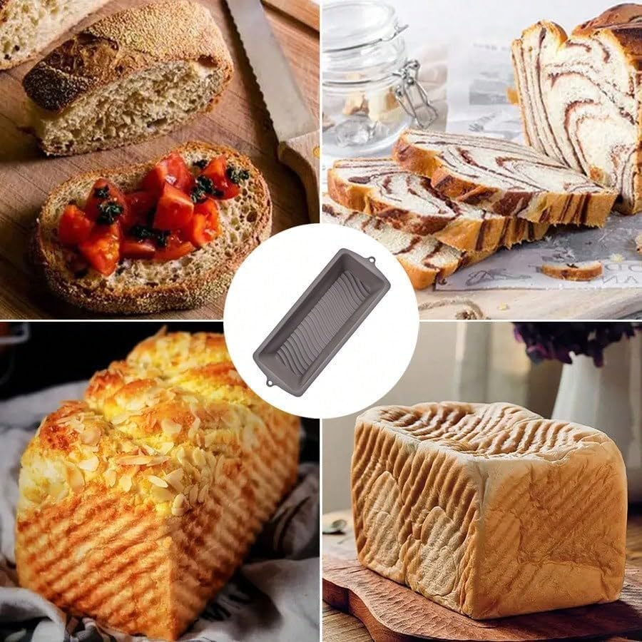 Forma de Silicon pentru Paine/Chec/Cozonac,reutilizabila, rezistenta la temperaturi ridicate